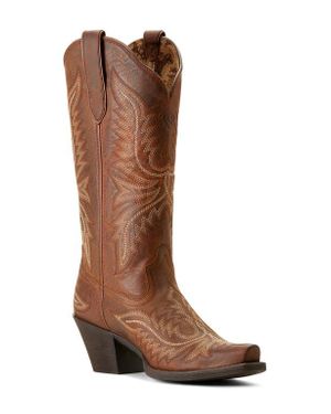 Ariat Round Up Collins Western Boot - Brown