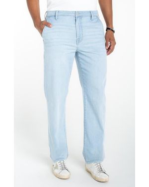 Liverpool Los Angeles Sutton Loose Fit Straight Leg Jeans - Blue