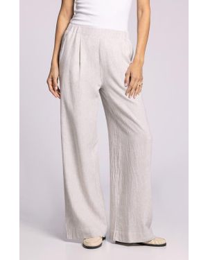 Thread & Supply Anastasia Linen Blend Wide Leg Pants - Pink
