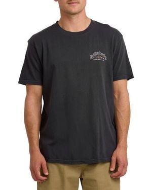 Billabong South Runner Premium Short Sleeve Graphic T-Shirt - Black