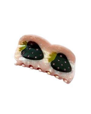 Centinelle Strawberries Hair Claw - Green