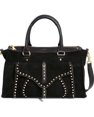 Aimee Kestenberg Armor Leather Satchel - Black