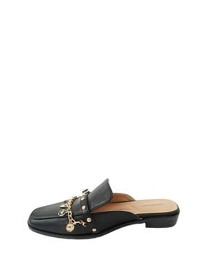 Belle & Bloom How It Feels Charm Loafer Mule - White