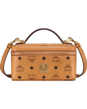 MCM Rockstar Vanity Case - Brown