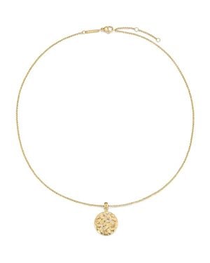 D.Louise Zodiac Talisman Necklace - Metallic