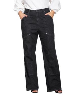 Standards & Practices Workwear High Waist Jeans - Black