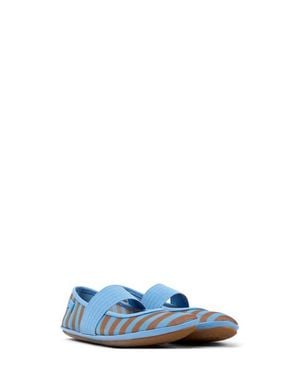 Camper Kids' Right Mary Jane Ballet Flat - Blue