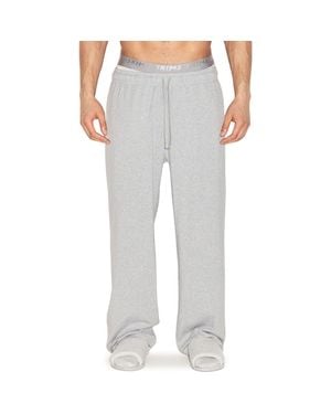 Skims Straight Leg Stretch Lounge Pants - Gray