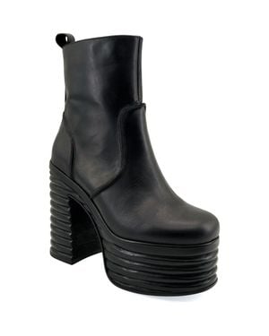 Zigi Argelia Waterproof Platform Bootie - Black