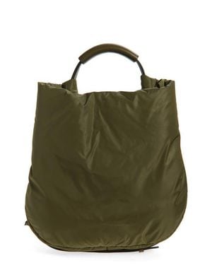 Moschino Handle Me Nylon Hobo Bag - Green