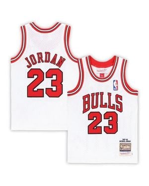 Mitchell & Ness Toddler Michael Jordan Chicago Bulls 1997/98 Hardwood Classics Authentic Jersey - Red