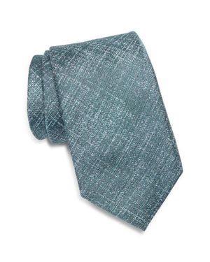 Nordstrom Textured Silk Tie - Blue