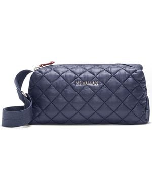 MZ Wallace Metro Boxy Crossbody Bag - Blue