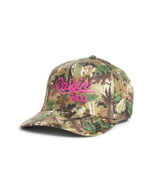Friday Feelin Raisin' Hell Baseball Hat - Multicolor