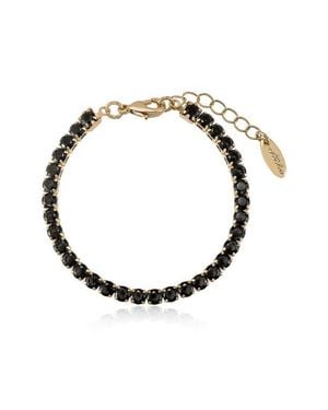 Ettika Giselle Sparkle Bracelet - Black