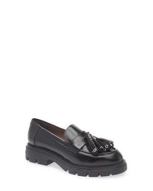 Wonders A-4303 Tassel Platform Loafer - Gray
