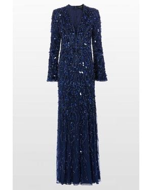 Jenny Packham Kaia Gown - Blue