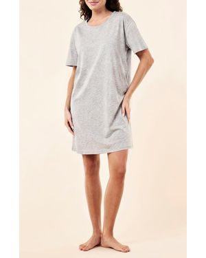 Papinelle Ada Knit Mini Nightie - Gray