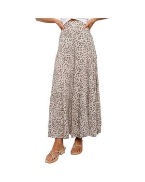 Petal & Pup Selby High Waist Wide Leg Pants - Natural