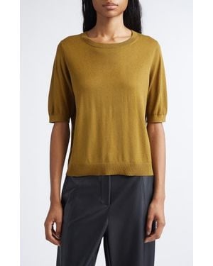 MM by Max Mara Musette Silk & Cotton Sweater - Black