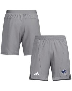 adidas Penn State Nittany Lions D4T Shorts - Gray