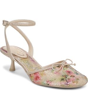 Circus by Sam Edelman Rosetta Ankle Strap Pump - Metallic