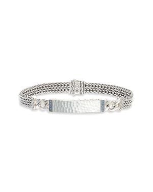 John Hardy Classic Chain Hammered Id Bracelet - Multicolor