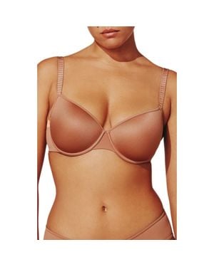 Thirdlove 24\/7 Classic Underwire T-Shirt Bra - Brown