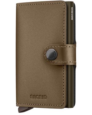 Secrid Miniwallet Matte - Brown