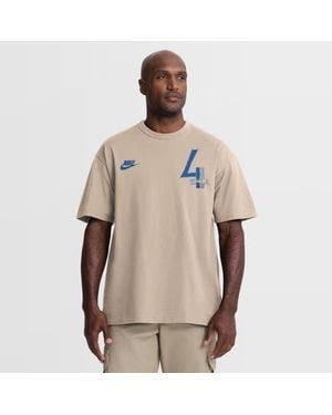 Nike Detroit Lions Night Primary Max90 T-Shirt - Natural