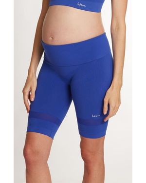 Cache Coeur Sport And Maternity Bike Short Woma - Blue