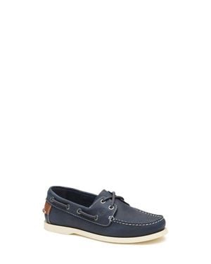 Johnston & Murphy Kids' Zeke Boat Shoe - Blue