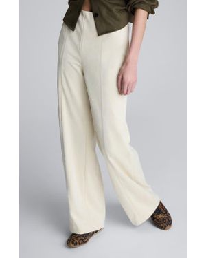 Kenneth Cole Hollywood Faux Suede Pants - White