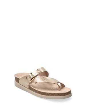 Mephisto Helen Toe Loop Sandal - Natural