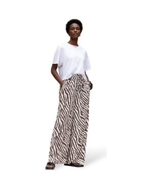 Ro&zo Loose Fit Pants - Brown