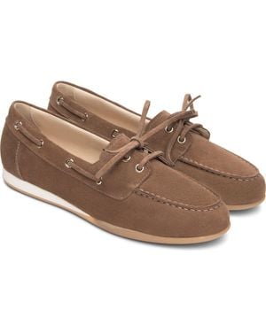 Nero Giardini Boat Shoe - Brown