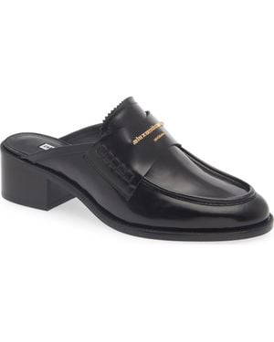 Alexander Wang Carter Loafer Mule - Black