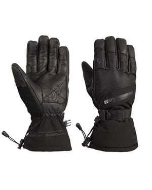Trespass Gender Inclusive Edonia Dlx Leather Ski Gloves - Black