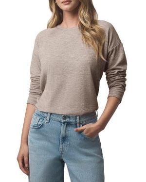 Splendid Callista Long Sleeve T-Shirt - Blue