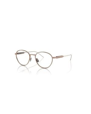 Brunello Cucinelli 50Mm Phantos Optical Glasses - Pink