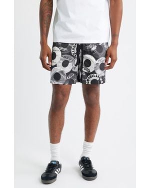 BBCICECREAM Bb Vinyls Drawstring Knit Shorts - Black