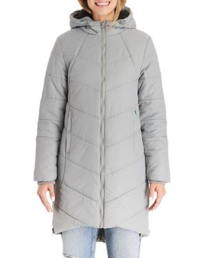 Modern Eternity 3-In-1 Maternity Puffer Jacket - Gray