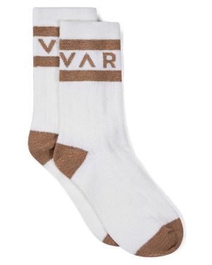 Varley Spencer Crew Socks - White