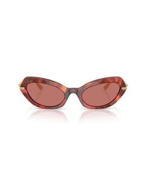 Dolce & Gabbana 52Mm Butterfly Sunglasses - Pink