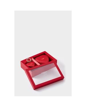 Osprey The Tilly Leather Heart Gift Set - Red