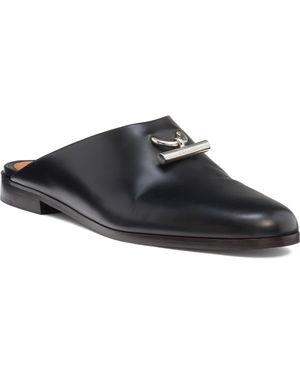 McQueen Sun Mule - Black