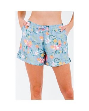 Calypsa Plus Size 4 Board Shorts - Blue