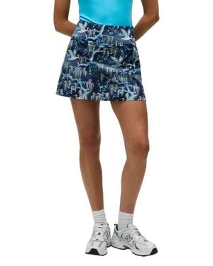 Greyson Shadow Flight Performance Miniskirt - Blue