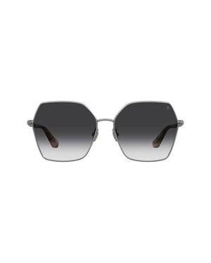 Stuart Weitzman 60Mm Gradient Square Sunglasses - Black