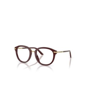 Dolce & Gabbana 50Mm Phantos Optical Glasses - Red